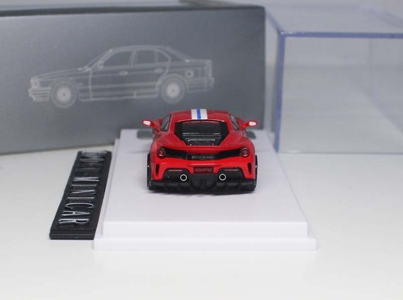 Amazon | △超希少！DCN 1/64 フェラーリ Ferrari 488 Pista Novitec